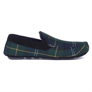 Barbour Monty Tartan Moccasin Slippers